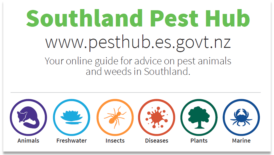 Visit the Southland Pest Hub